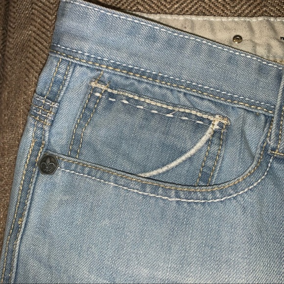 EUC Vintage Brass Skim Straight Jeans Size 34. - Picture 8 of 9